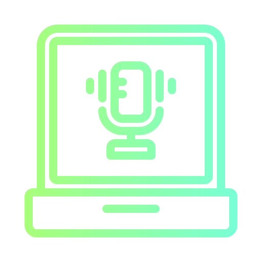 pódcast icono gratis