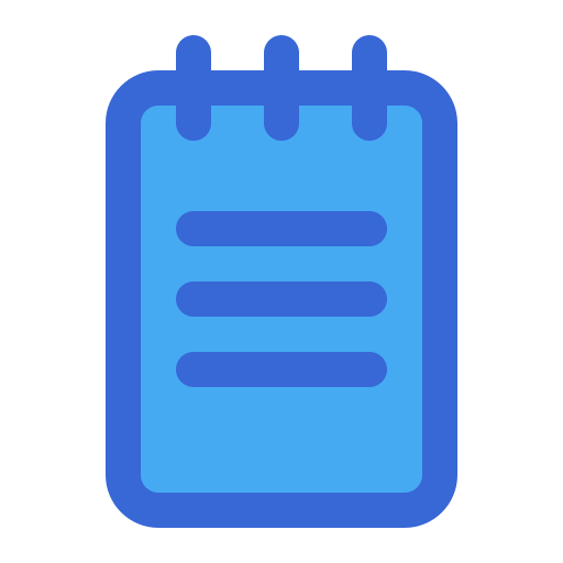 Notes - Free education icons