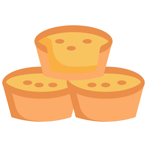 pastel de nata icono gratis