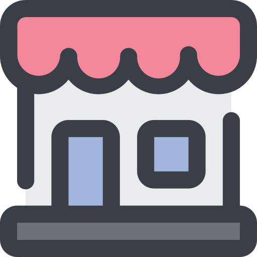 Store Generic Outline Color icon