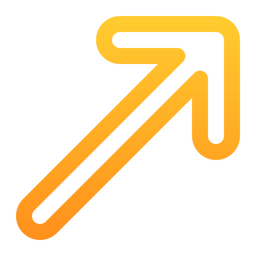 arriba a la derecha icono gratis