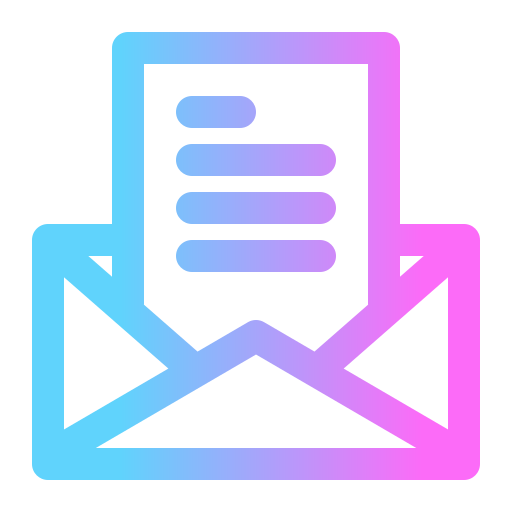 Mail Generic Gradient icon