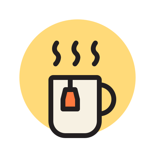 Beverage, coffee, cup, food, hot, plate, tea icon - Download on