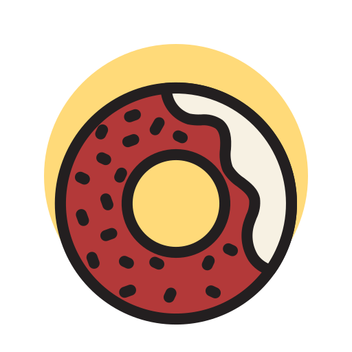 rosquilla icono gratis