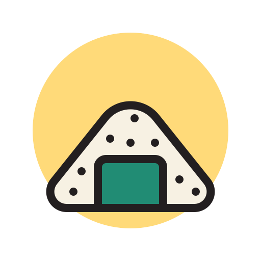 onigiri icono gratis