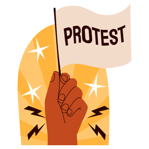 protesta gratis sticker