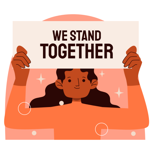 Protest free sticker Protest free sticker