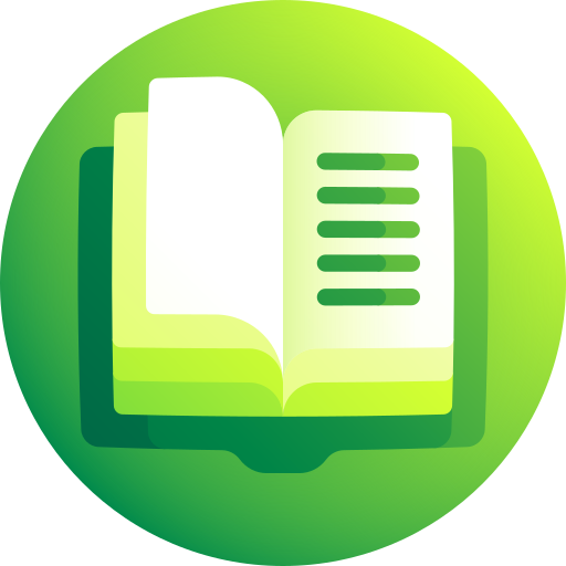 en train de lire Icône gratuit