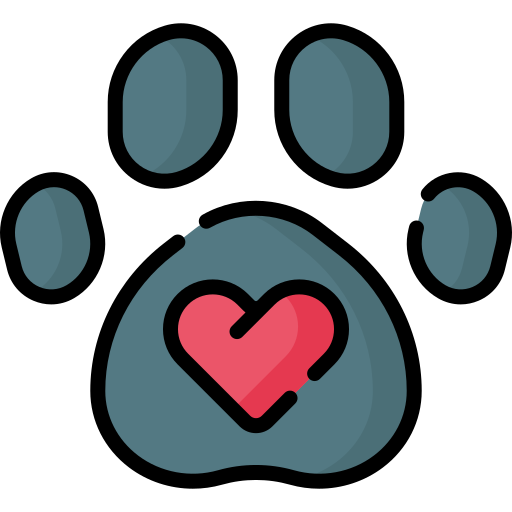 Animal, cats, heart, love, paw, pet, yummy icon - Download on Iconfinder