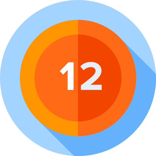 12 grátis ícone 12 grátis ícone
