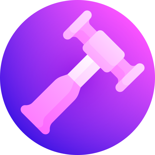 Hammer Gradient Galaxy Gradient icon