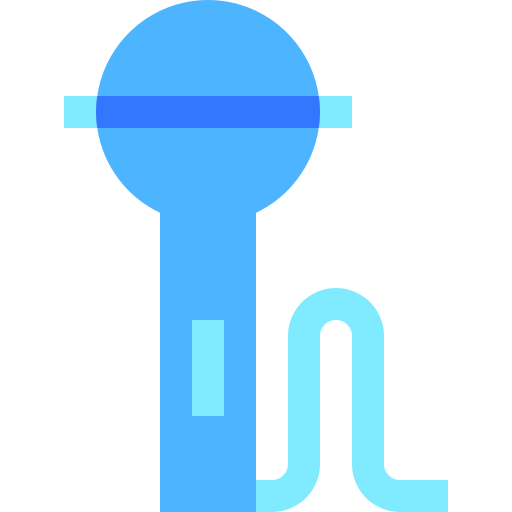 Microphone Basic Sheer Flat icon