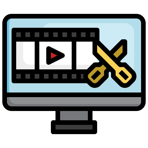 Video editor - Free computer icons