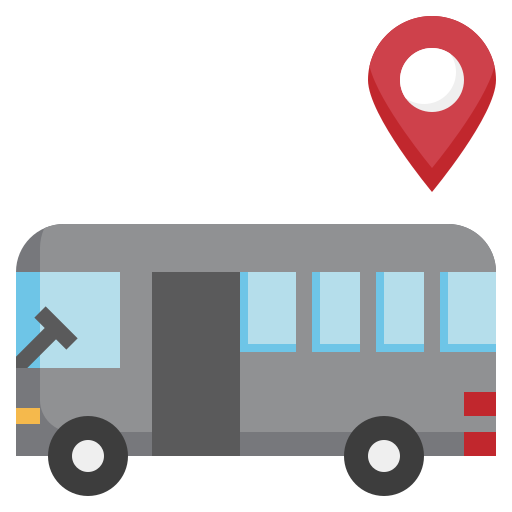 transporte público icono gratis