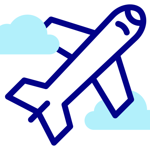 비행기 무료 아이콘