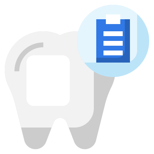 registro dental icono gratis