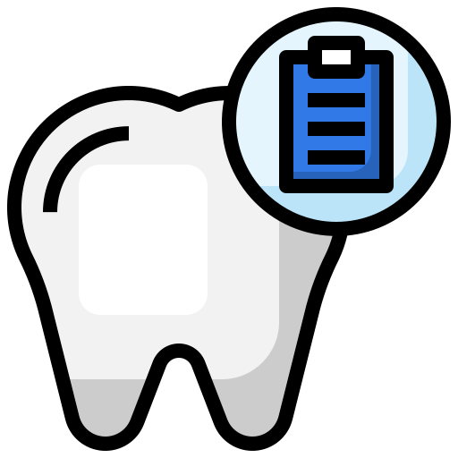 registro dental icono gratis