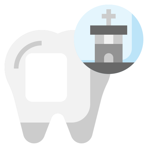 clínica dental icono gratis