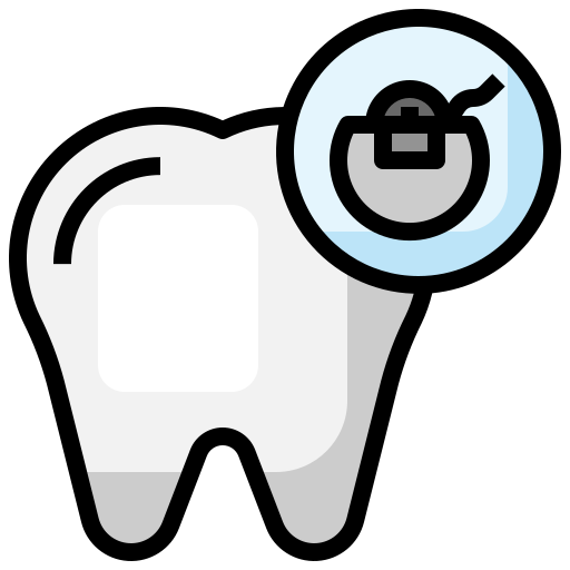 hilo dental icono gratis