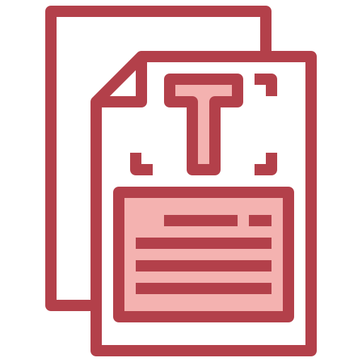 Text free icon Text free icon