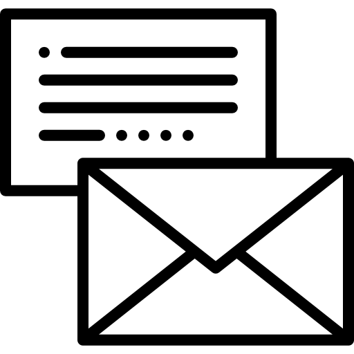 courrier Icône gratuit