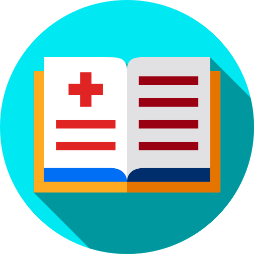 histórico médico grátis ícone