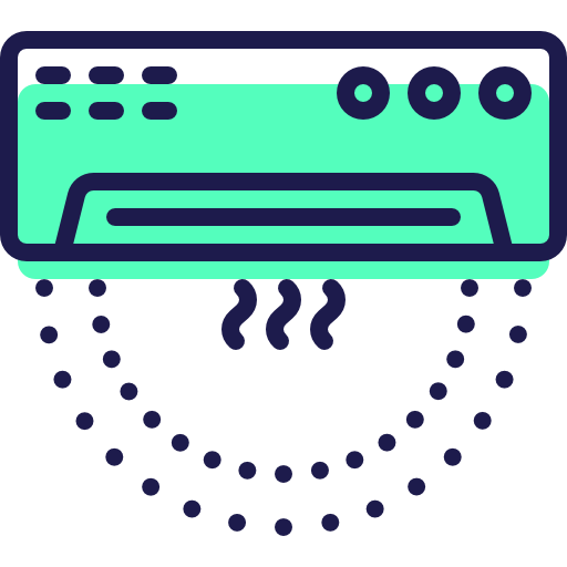 aire acondicionado icono gratis