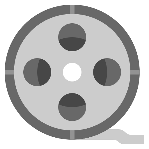 rollo de película icono gratis