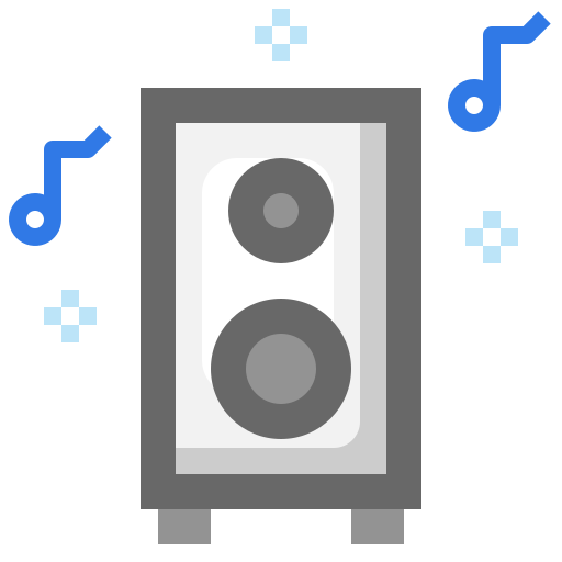 altavoz icono gratis