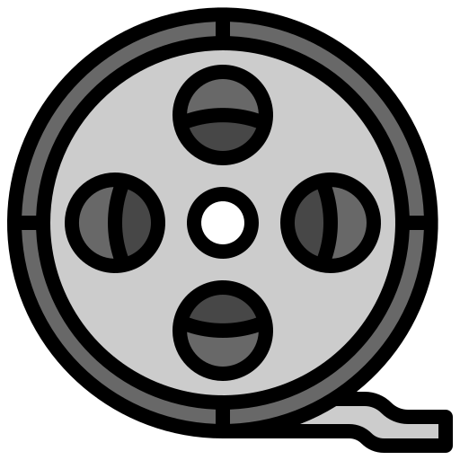 rollo de película icono gratis