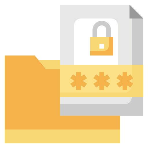 protección de archivos icono gratis