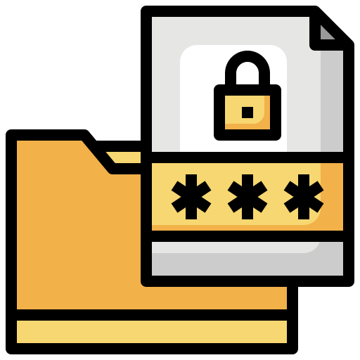 protección de archivos icono gratis