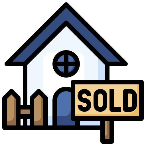 Sold - free icon