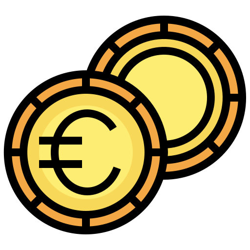 euro icono gratis