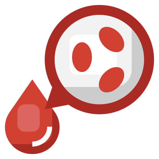White blood cell Surang Flat icon