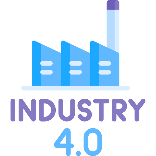 industria 40 icono gratis