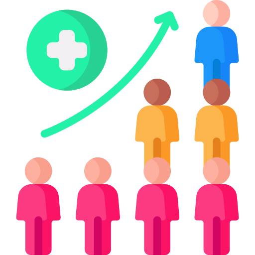 población icono gratis