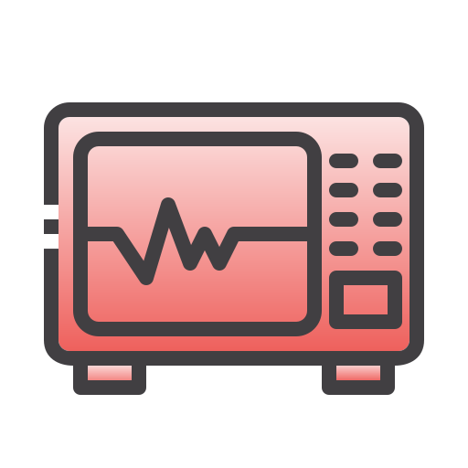 monitor de electrocardiograma icono gratis