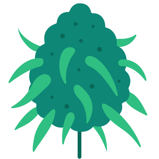 Cannabis free icon Cannabis free icon