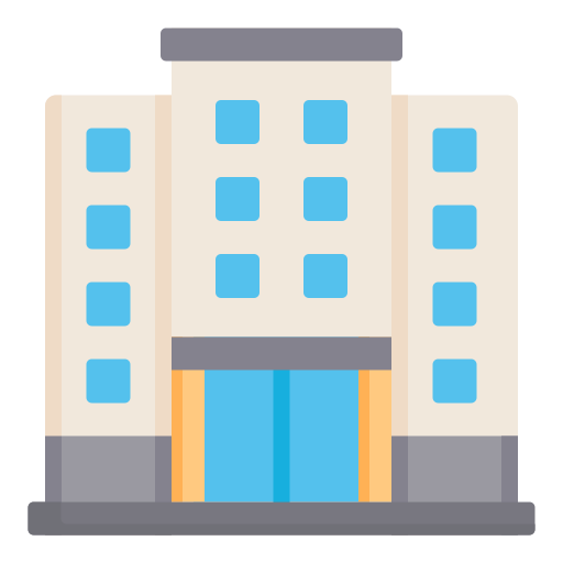 Hotel Generic Flat icon