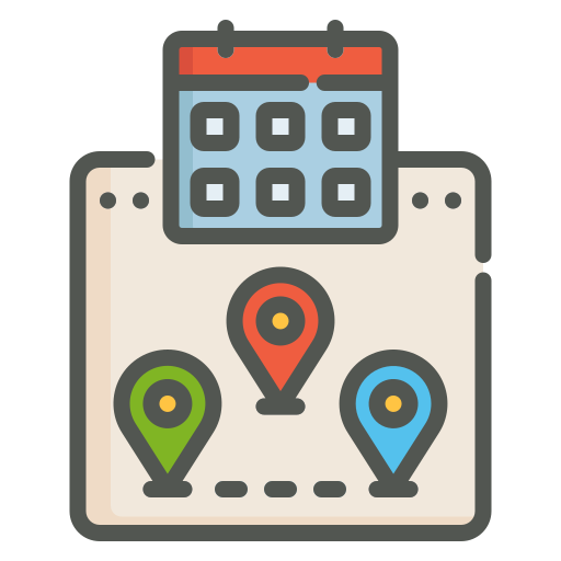 Маршрут бесплатно иконка