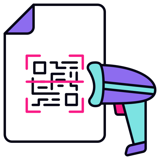 código qr icono gratis