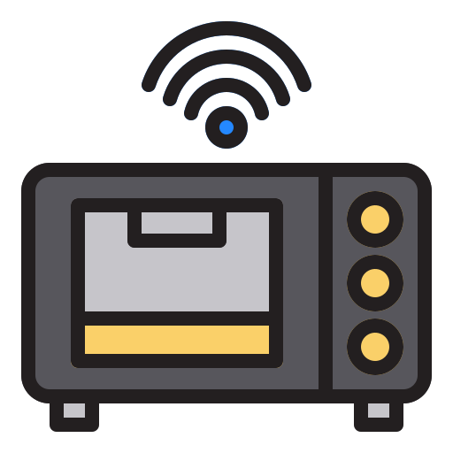 horno inteligente icono gratis