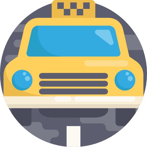 táxi grátis ícone