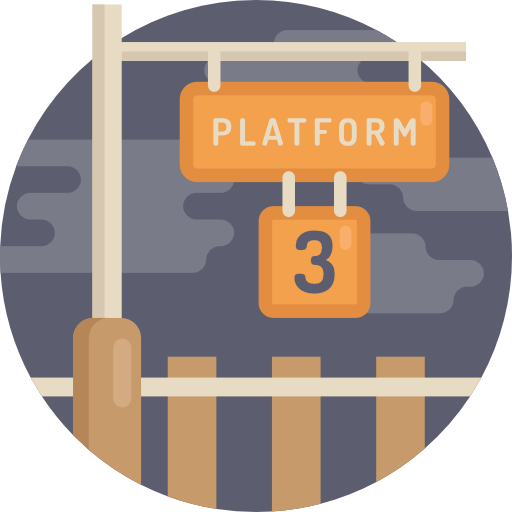 estação grátis ícone