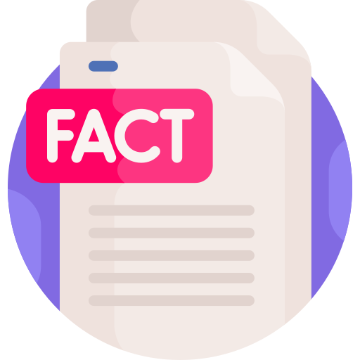 Fact detail. Fact icon.