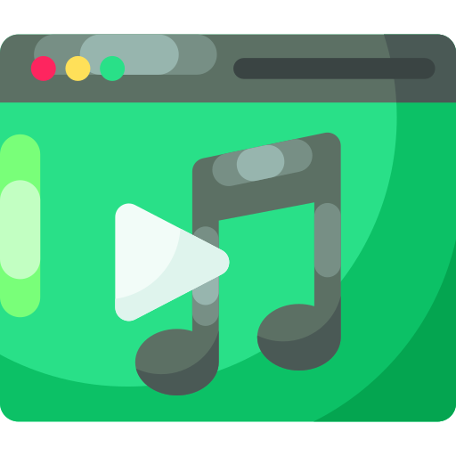 reproductor de música icono gratis