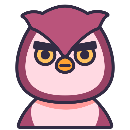 Owl Victoruler Linear Colour icon