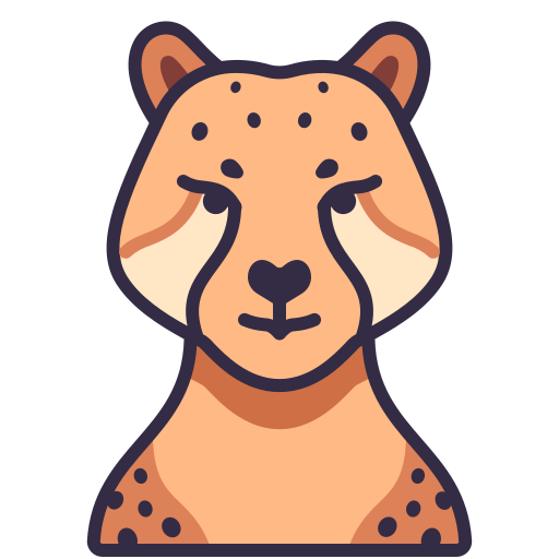 leopardo icono gratis