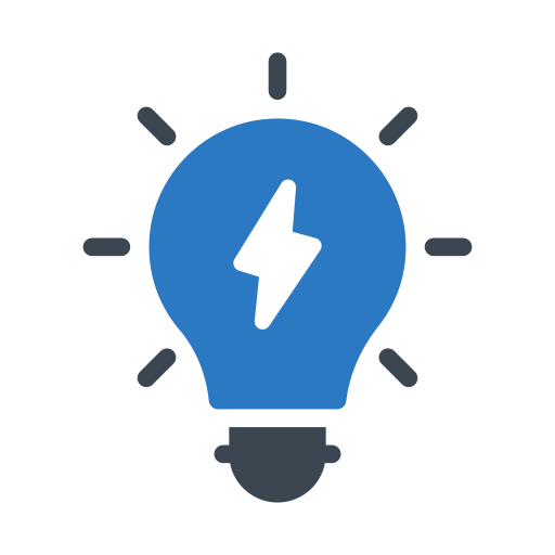 Lightbulb free icon